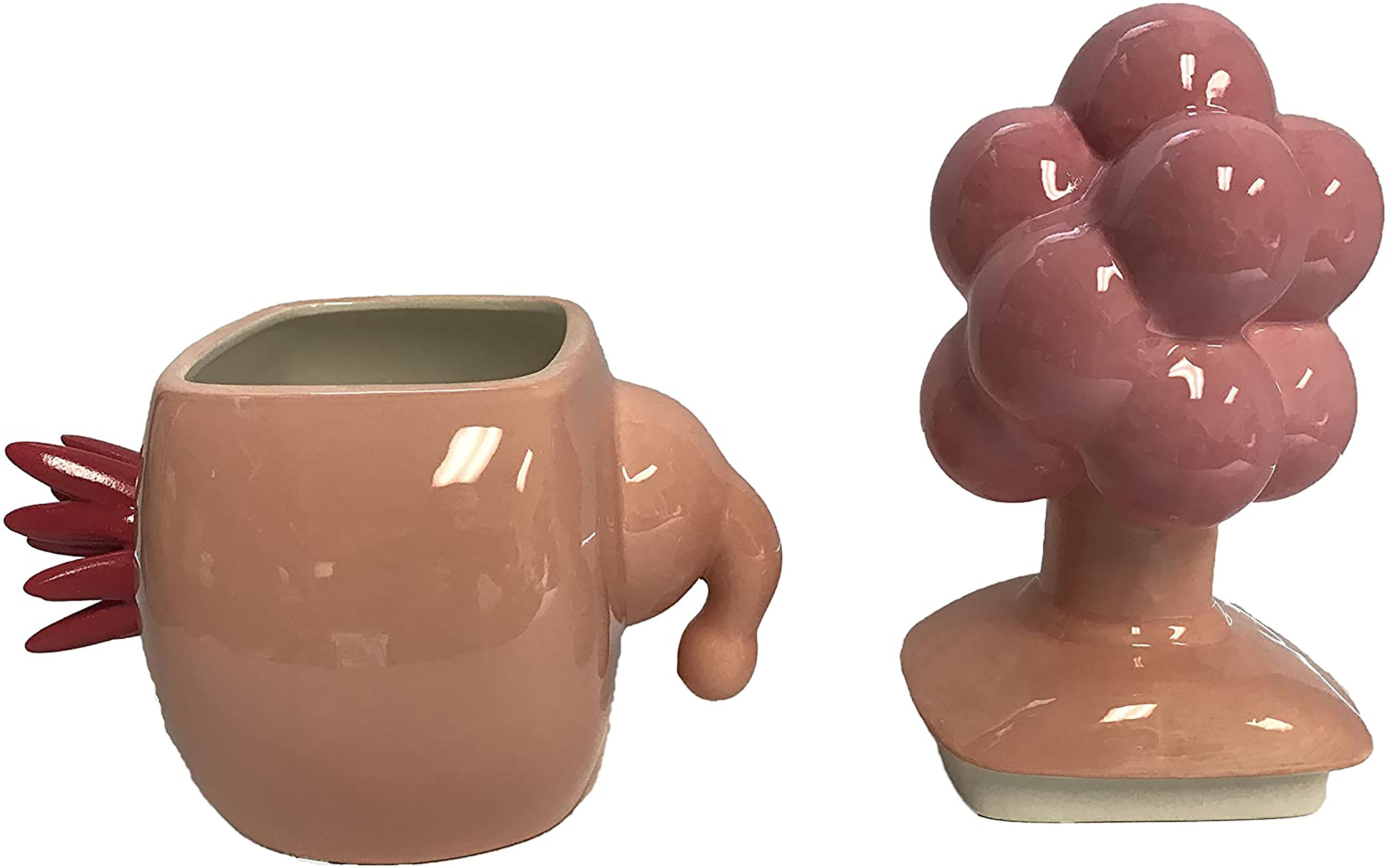 Rick and Morty Plumbus 12 Inch Ceramic Cookie Jar | Free Shipping