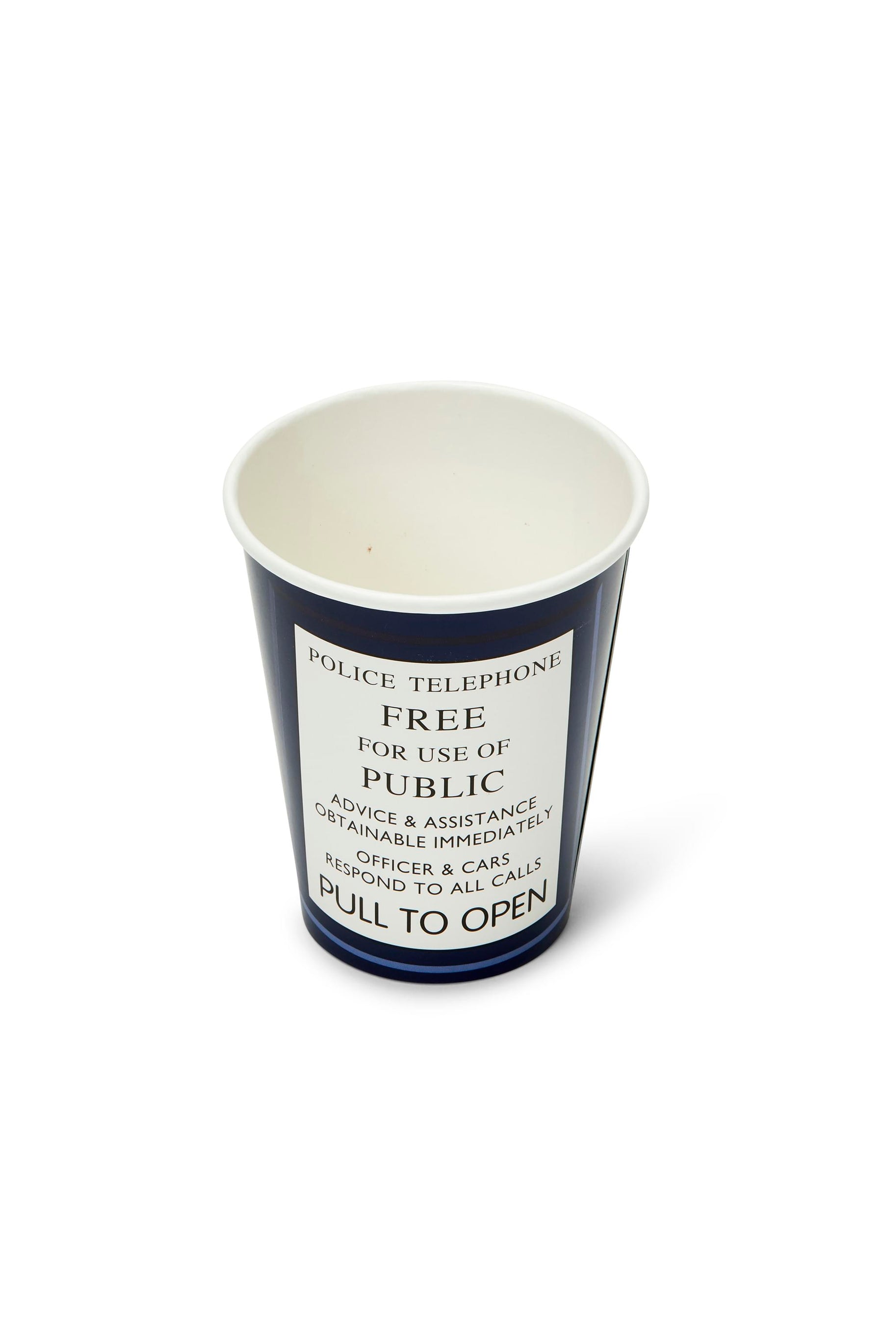 Doctor Who 9oz TARDIS Paper Cups, Set of 8