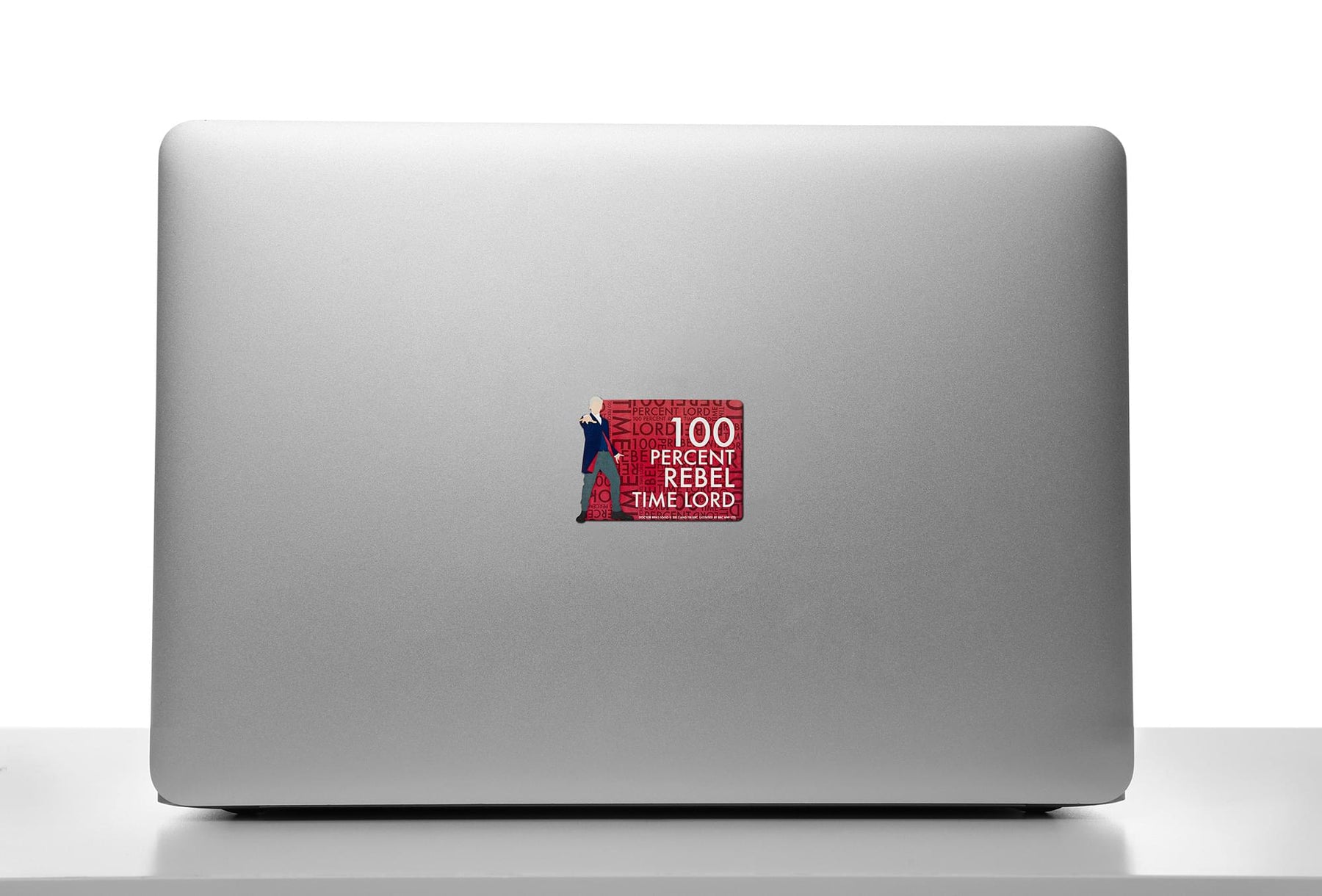 Doctor Who Sticker "100% Rebel Time Lord"