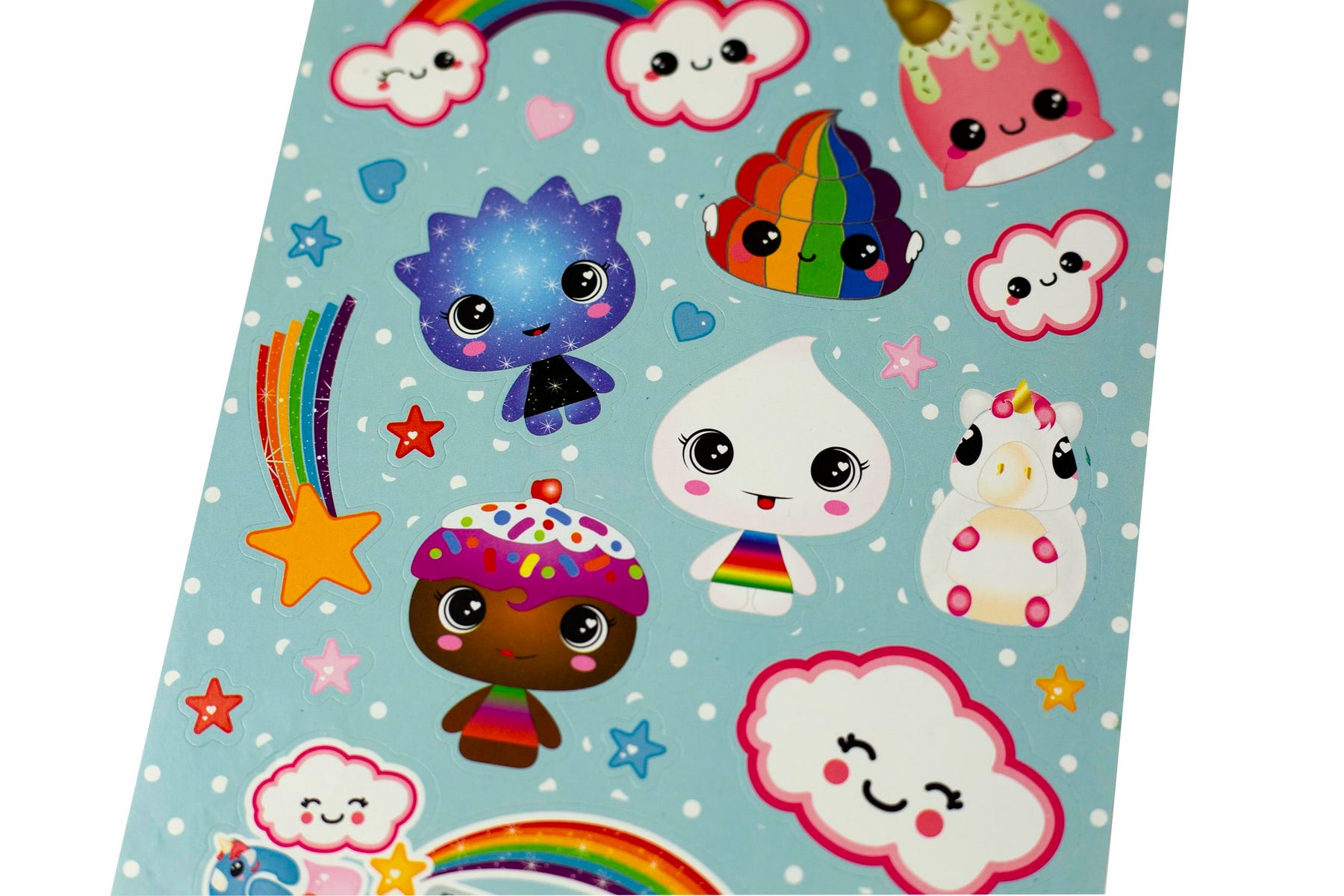 Glitter Galaxy Sticker Friends Sheet Wave 1