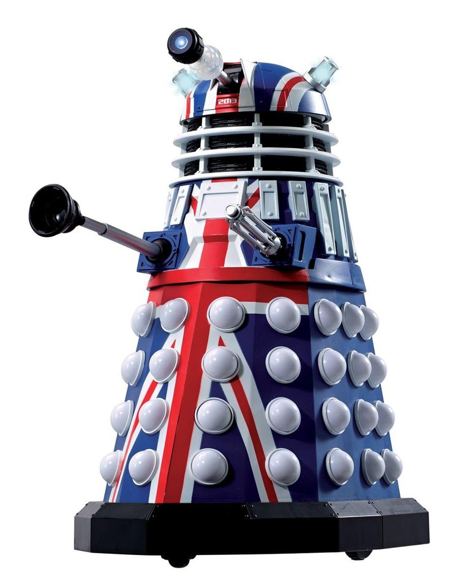 Doctor Who 50th Anniversary British Icon Dalek W/Sound & Lights