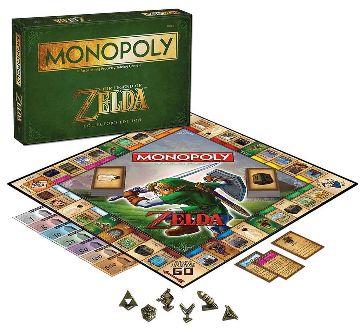 Monopoly Legend Of Zelda Collector's Edition | Free Shipping