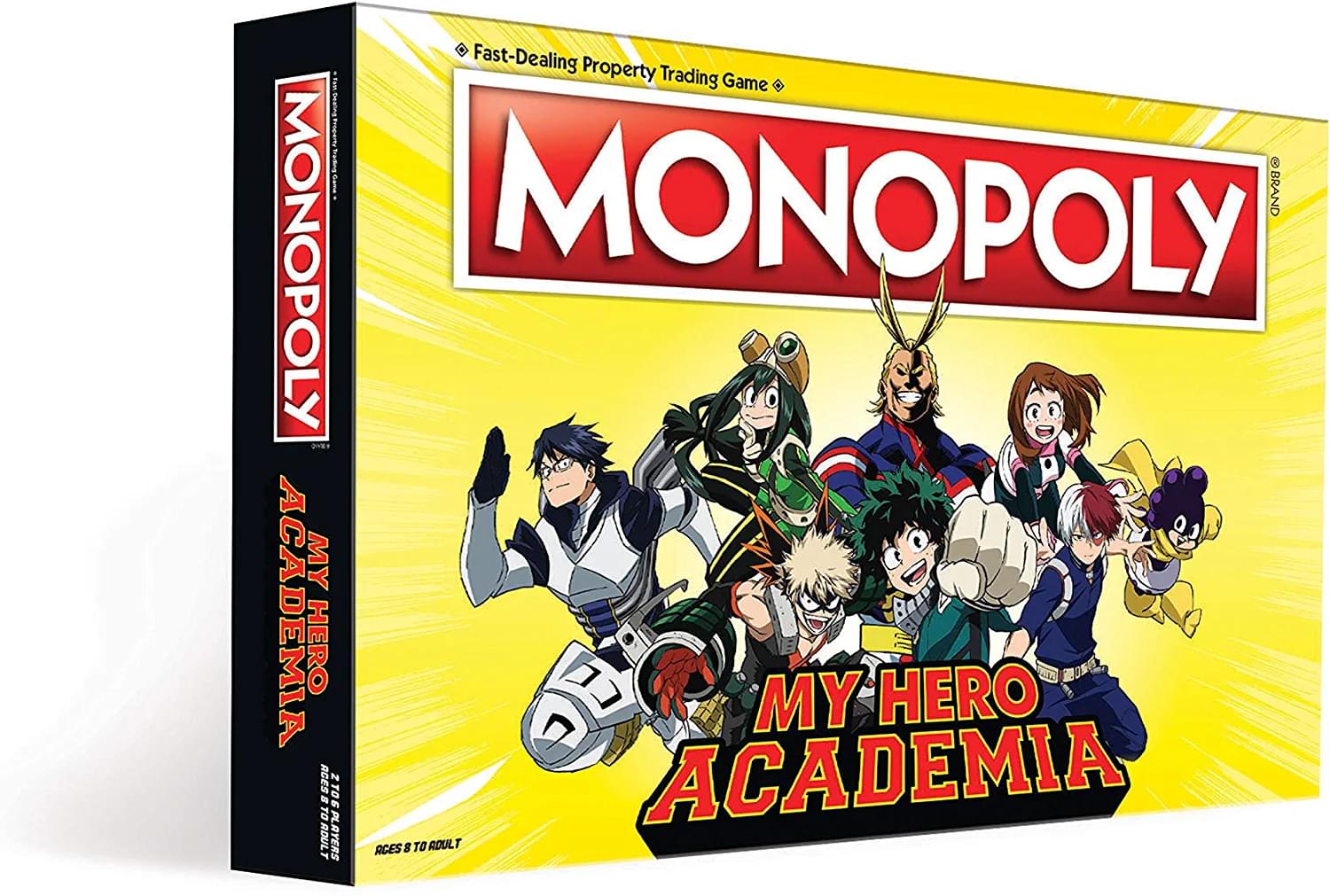 My Hero Academia Monopoly Board Game