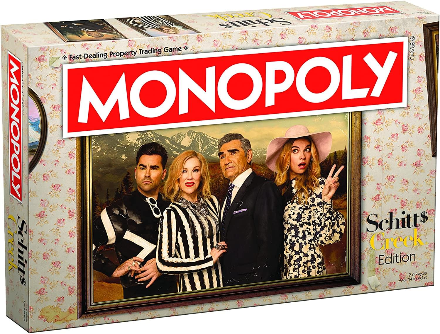 Schitts Creek Collectors Edition Monopoly Board Game | 2-6 Players