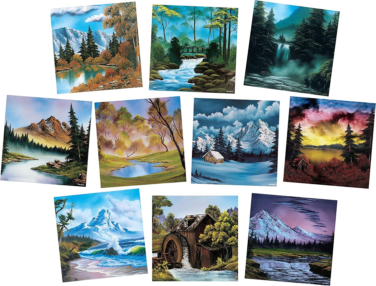 Bob Ross Pictwist Puzzle Game