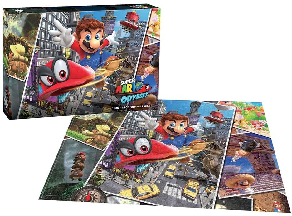 Super Mario Odyssey Snapshots 1,000 Piece Premium Puzzle | Super Mario  Odyssey Video Game Collectible Puzzle | Mario Bros Toys