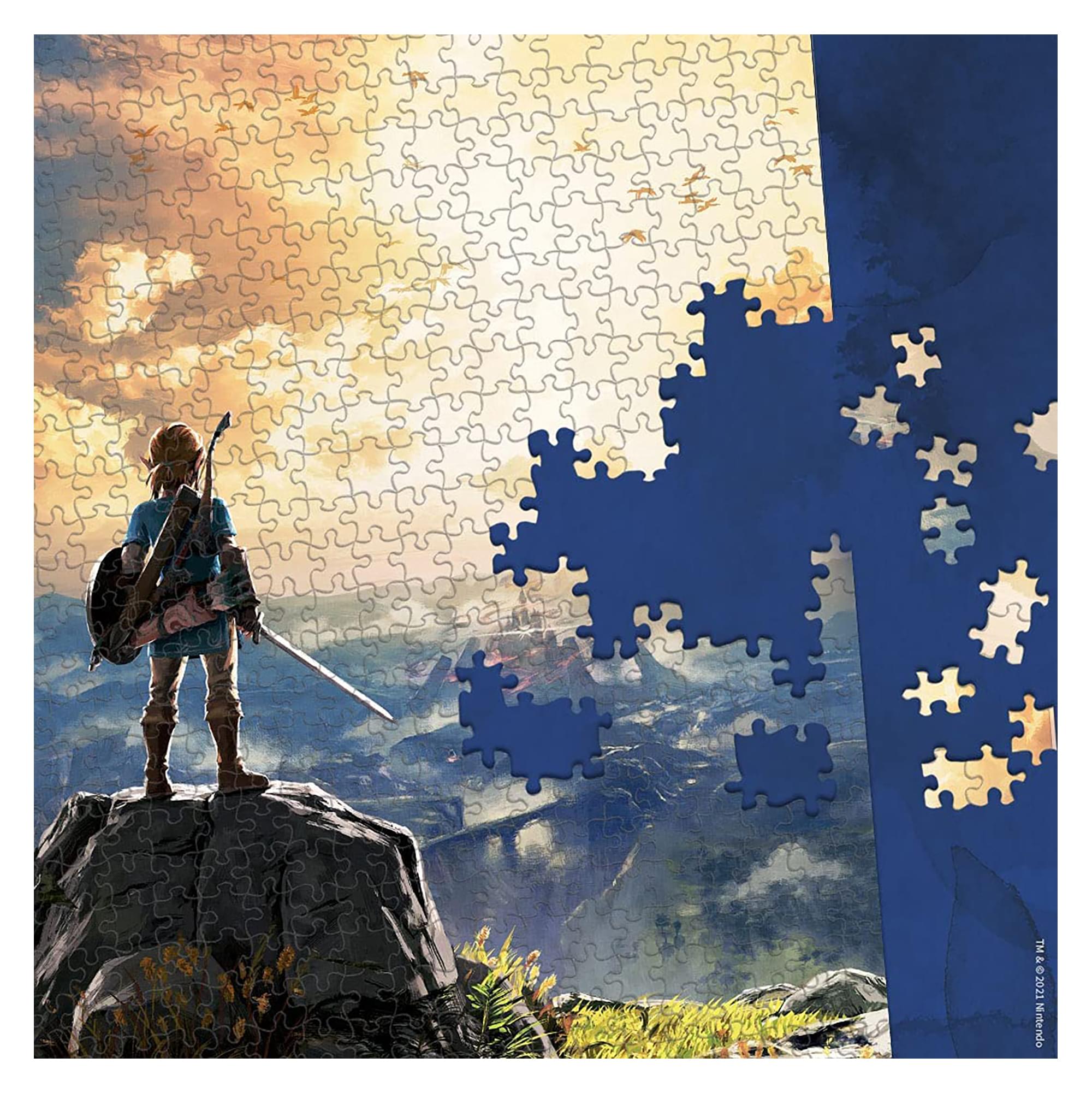 Legend of Zelda Hyrule Field 500 Piece Jigsaw Puzzle