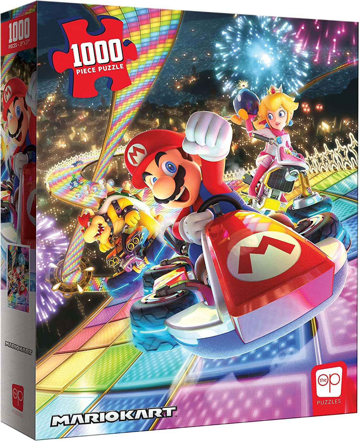 Mario Kart Rainbow Road 1000 Piece Jigsaw Puzzle