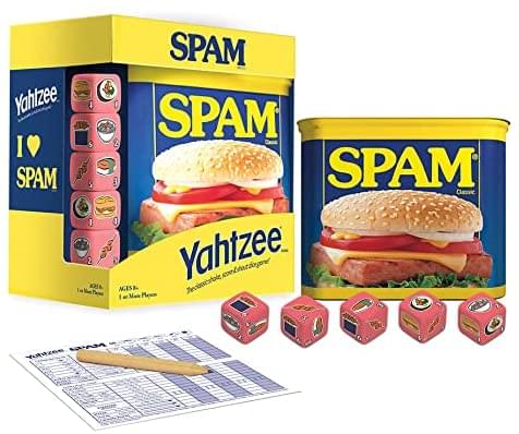 Spam Yahtzee Dice Game