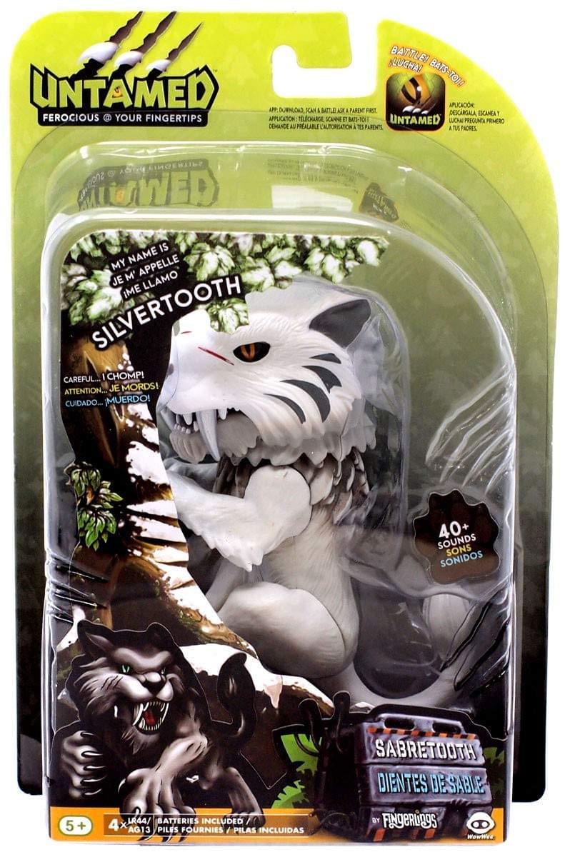 Wowwee Untamed Finger Dinosaur Untamed Sabretooth Interactive