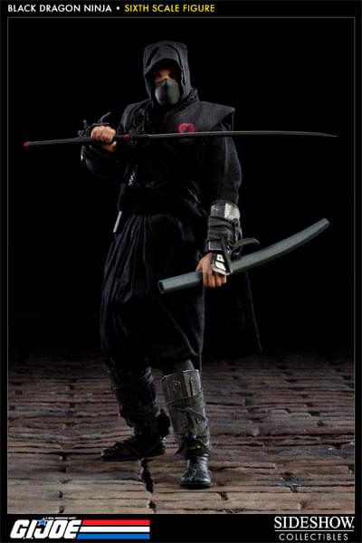 Gi Joe Black Dragon Ninja 1:6 Scale 12" Figure