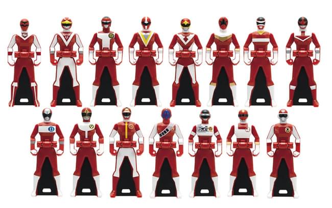 Power Rangers Ranger Key Set