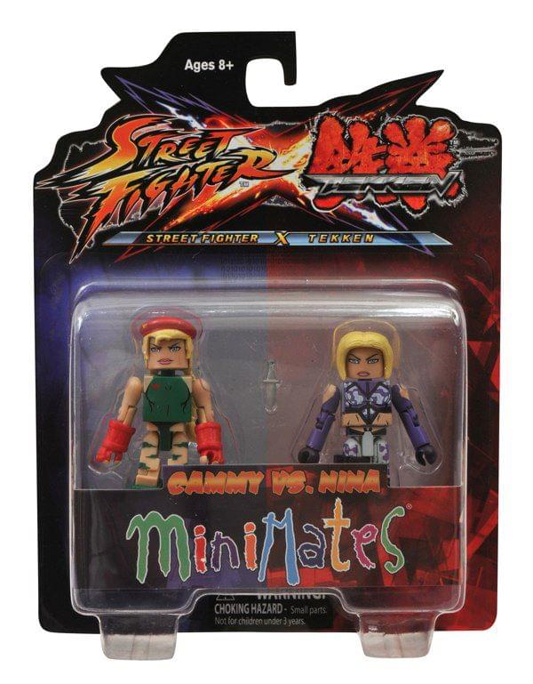 KAMINARITOY 鋼拳 vs ライデン KAMINARI TOY hxs Street Fighter X Tekken Minimates Figure 2 Pack Cammy vs Nin | Free Sh