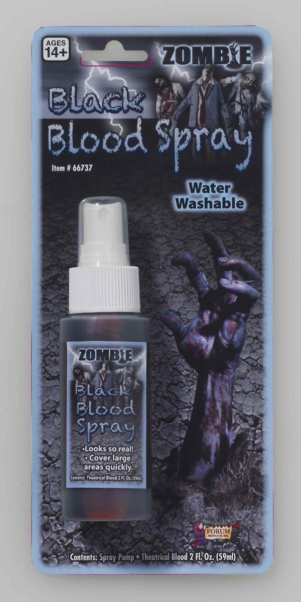 Zombie Black Blood Spray Costume Makeup Accessory