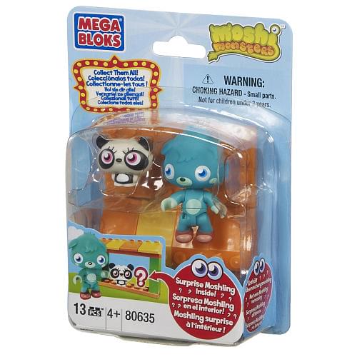 Moshi Monsters Moshling Zoo Mega Bloks # 80635 Moshling Zoo And Poppet