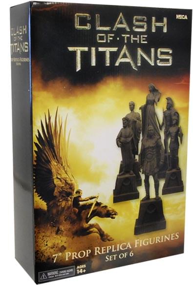 Clash Of The Titans Figurines Of Gods Prop Replica Set Of 6