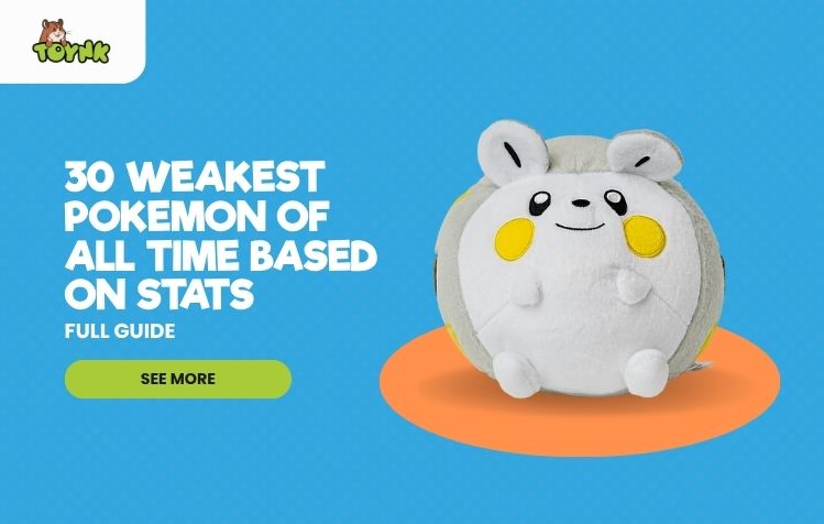 30 Weakest Pokemon of All Time Based on Stats