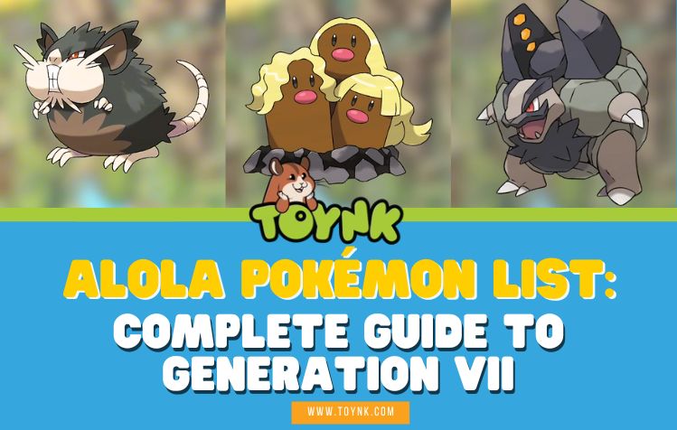 Alola Pokémon List