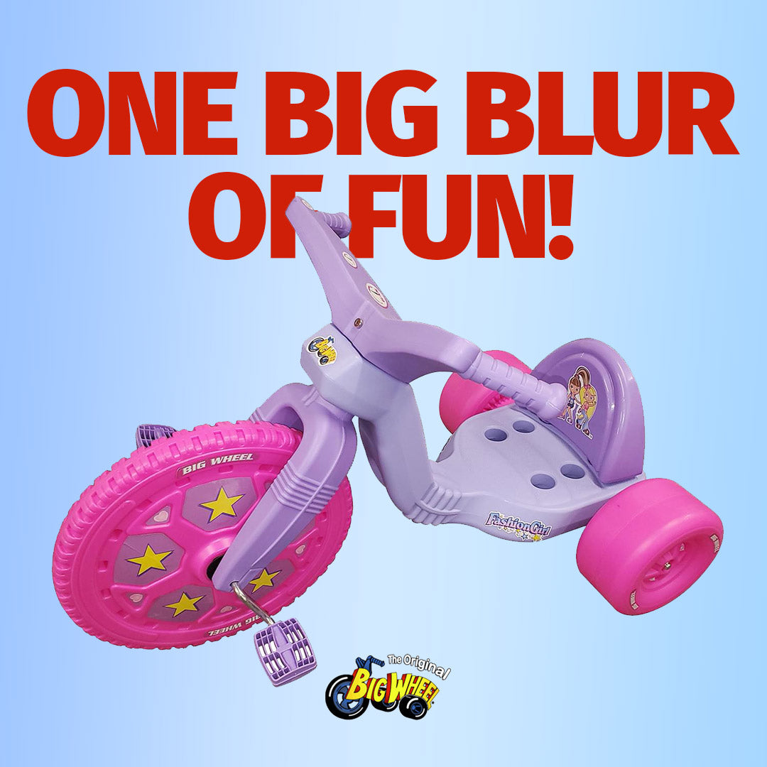 One Big Blur! Celebrate the 50th Anniversary of Big Wheel Tricycles