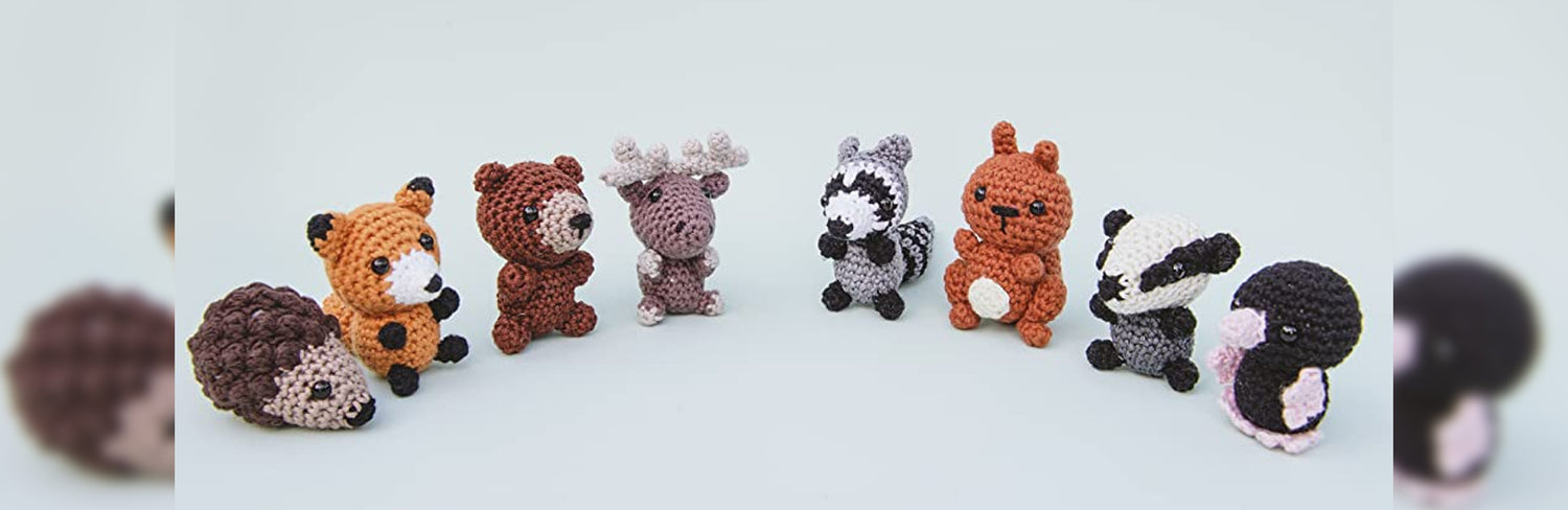 A few animals I made a while ago : r/crochet
