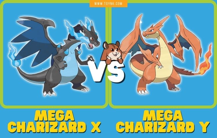 Mega Charizard X vs Y