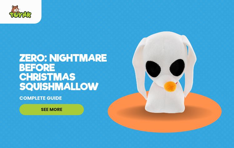 Zero Nightmare Before Christmas Squishmallow