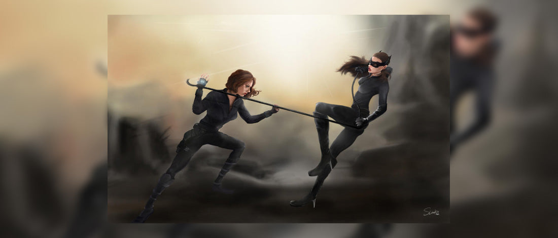 Catwoman vs Black Widow (2023 UPDATED) Epic Faceoff