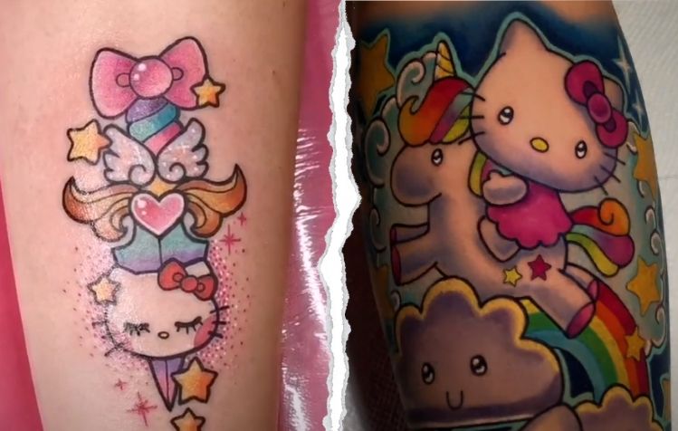 hello kitty tattoo ideas