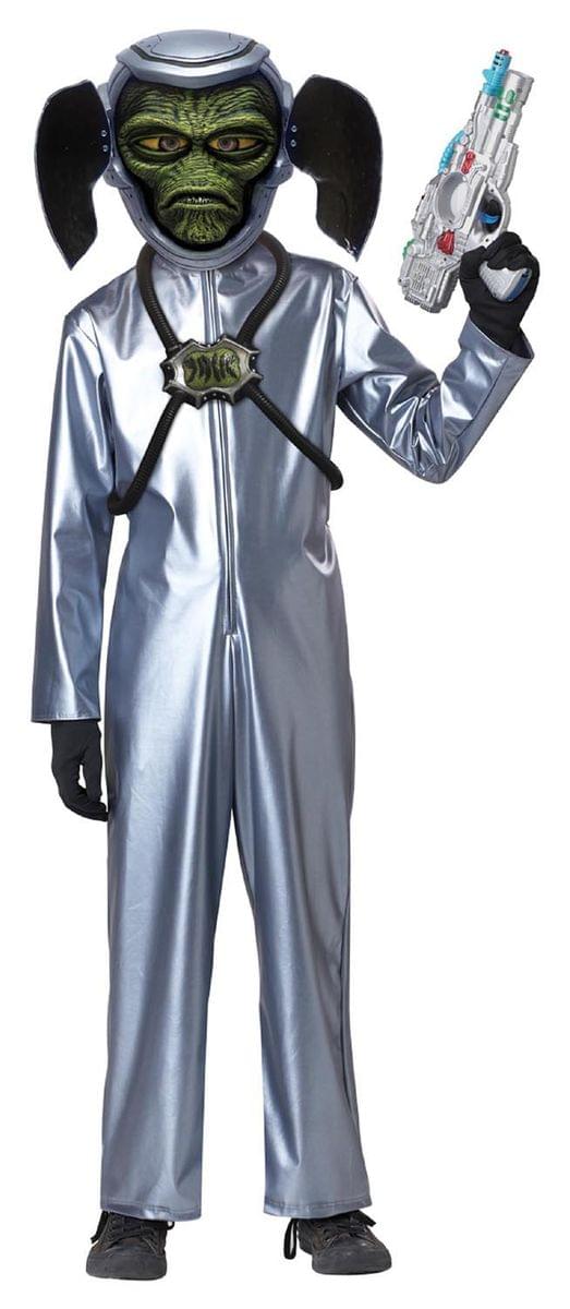 First Contact Alien Jumpsuit Costume Child