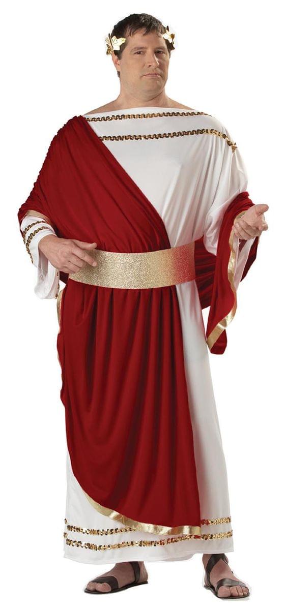 Roman Caesar Robe Costume Adult Plus