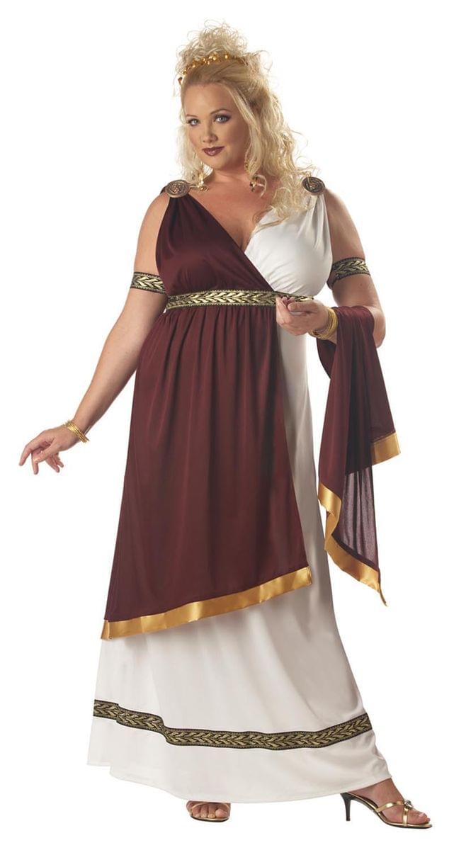 Roman Empress Goddess Dress Costume Adult Plus
