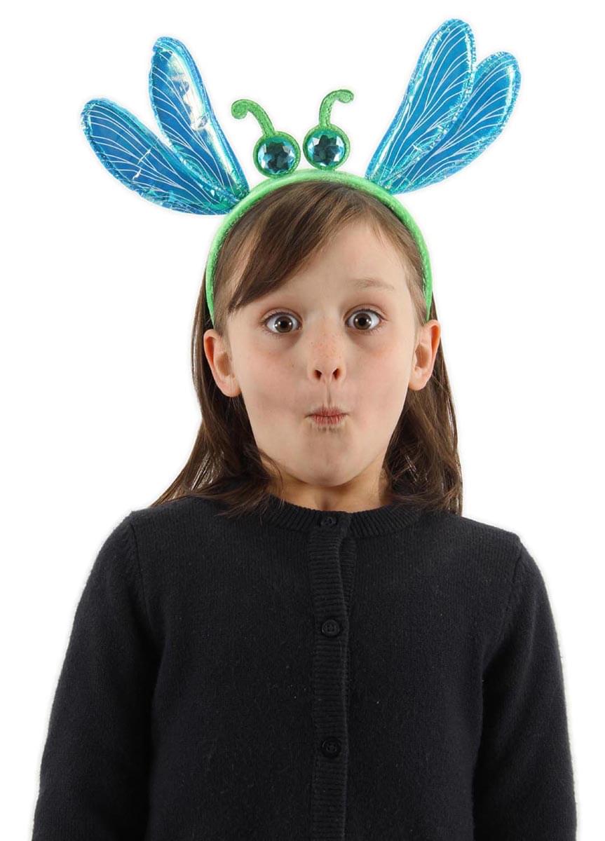 Blue Dragonfly Headband Costume Accessory Adult