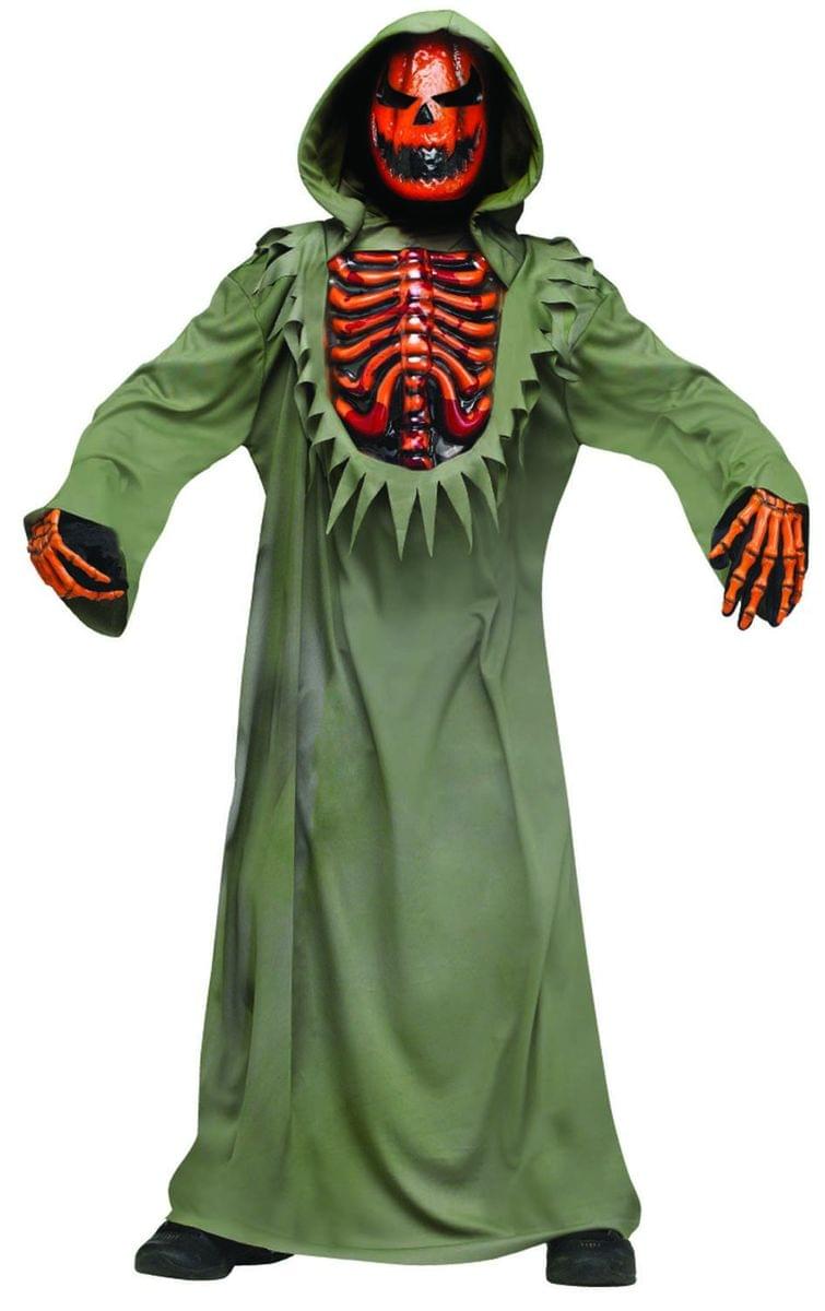 Bleeding Chest Evil Pumpkin Costume Child