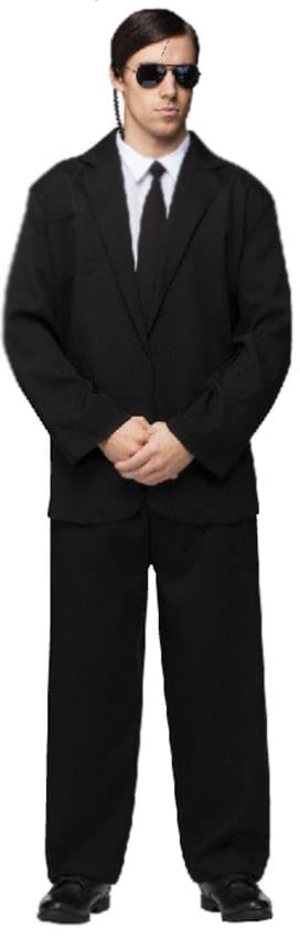 Men In Black Secret Service Black Suit Costume Adult