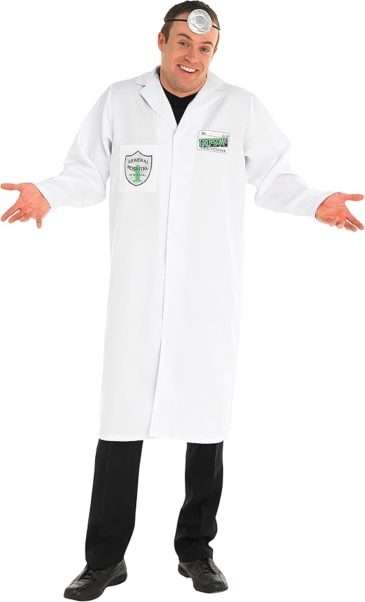 Dr.Feelgood Adult Costume, X-Large