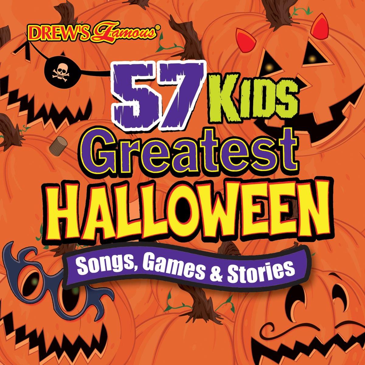 57 Kids Greatest Halloween Party Music, Games & Stories Cd