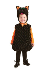 Belly Babies Black Cat Costume Child Toddler