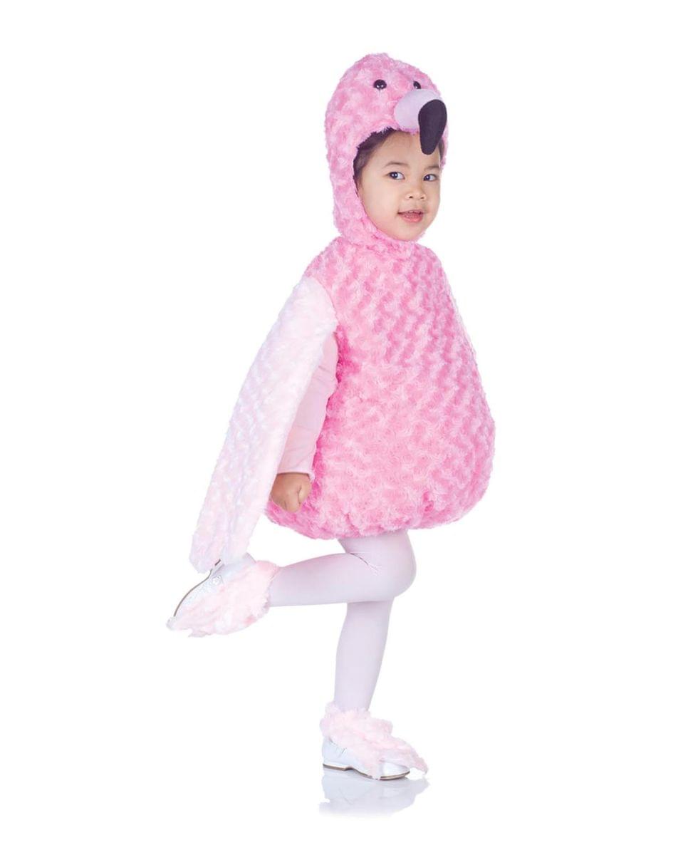 Belly Babies Pink Flamingo Costume Child Toddler