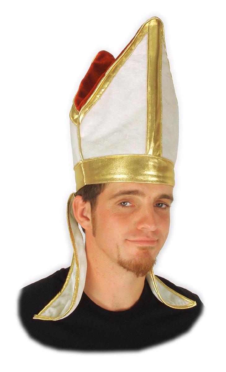 Pope Bishop Costume Hat Adult