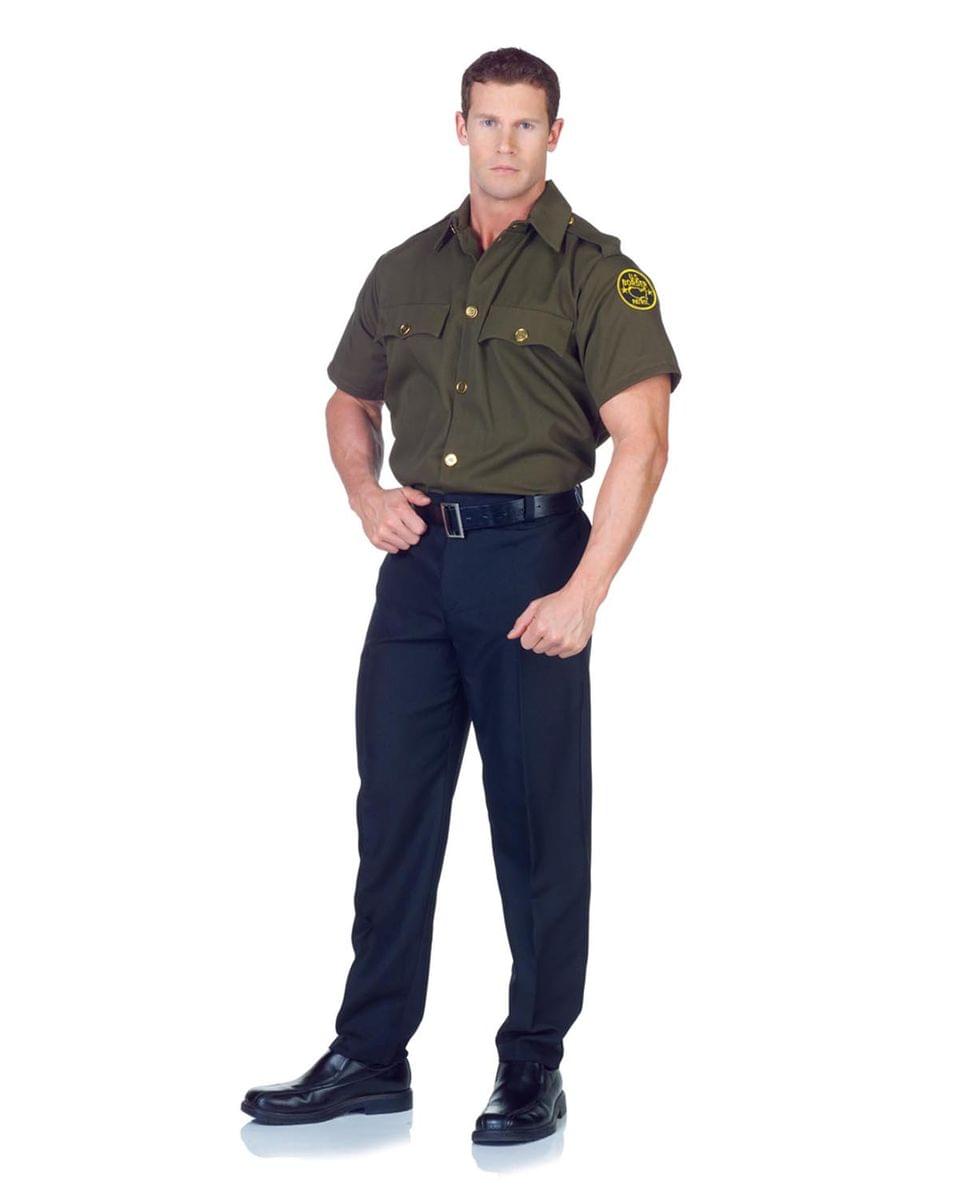 Border Patrol Costume Uniform Shirt Adult