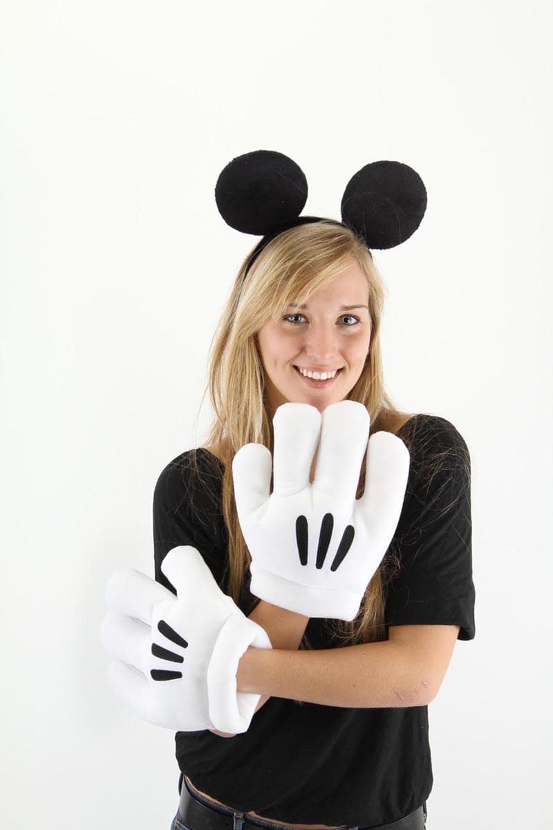 Disney Mickey Ears & Gloves Costume Accessory Set