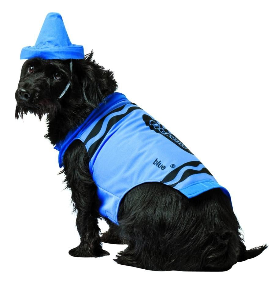 Crayola Sky Blue Pet Dog Costume