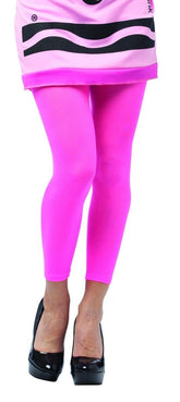 Crayola Tickle Me Pink Footless Tights Costume Accessory Adult