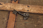 Steampunk Large Gear Key Pin Costume Jewelry Adult