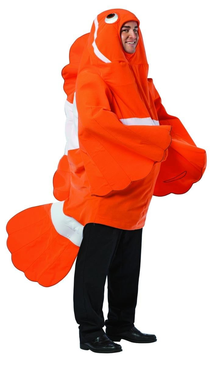 Orange Clownfish Costume Adult