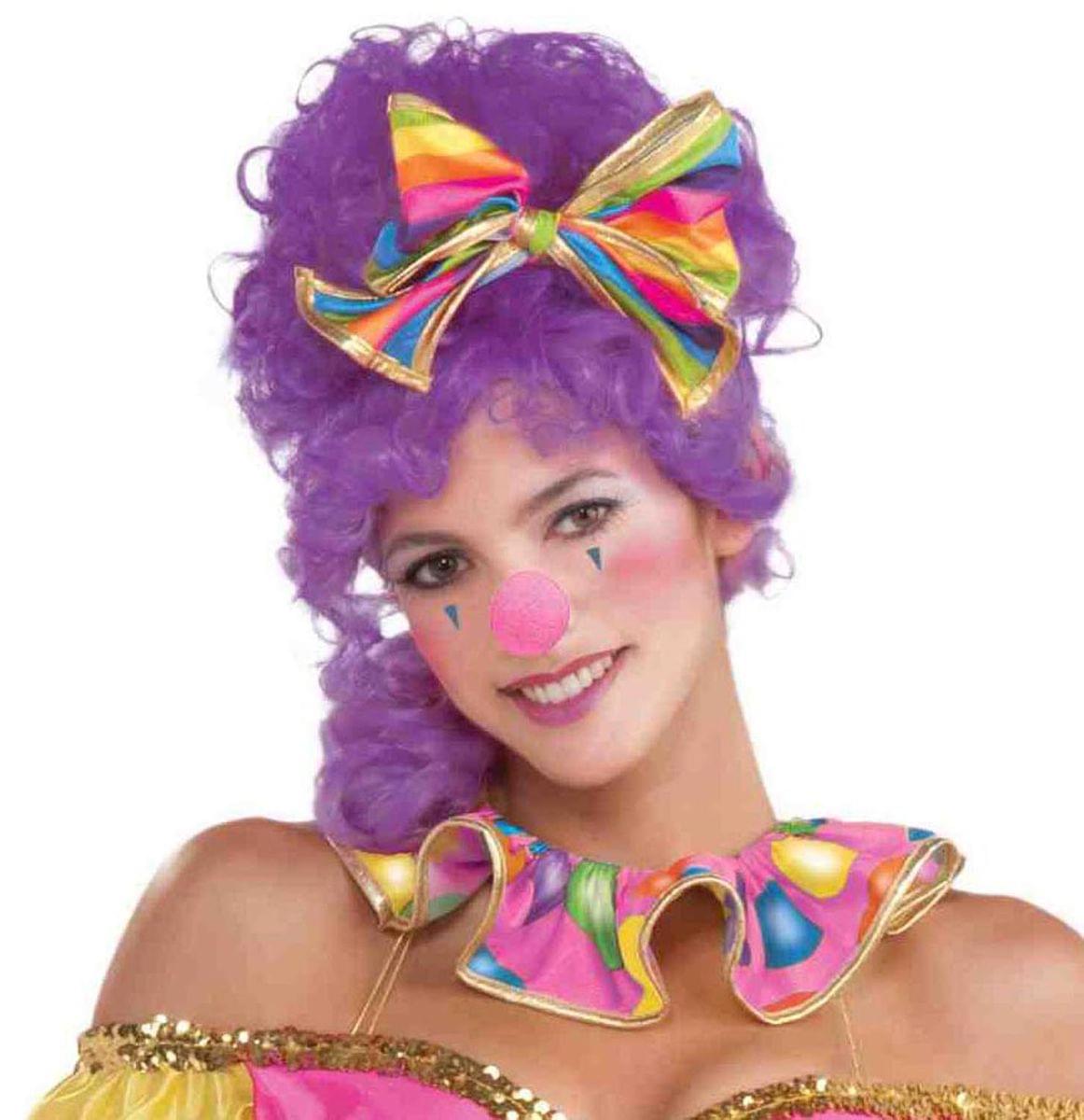 Pink Circus Sweetie Costume Clown Nose