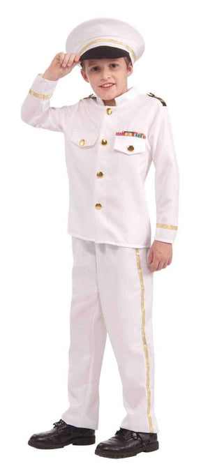 Navy Admiral Child Costume
