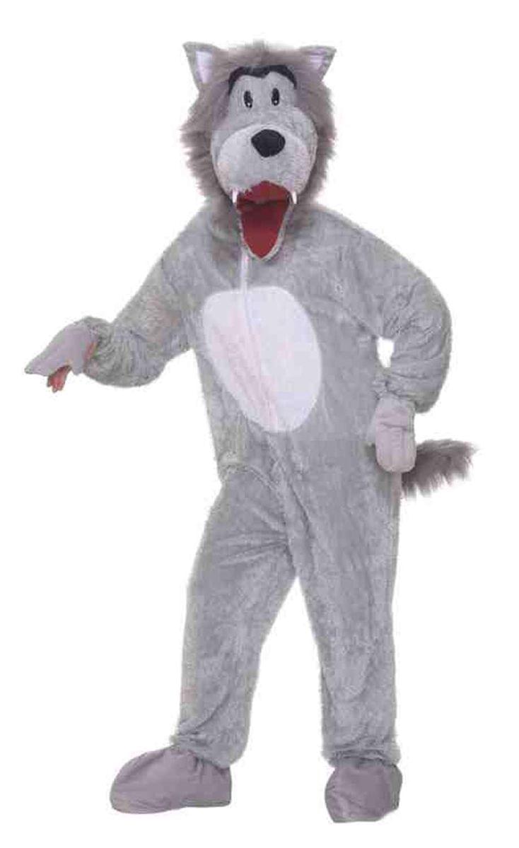 Story Book Wolf Plush Adult Costume