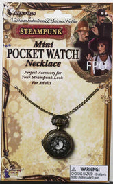 Victorian Steampunk Pocket Watch Costume Necklace
