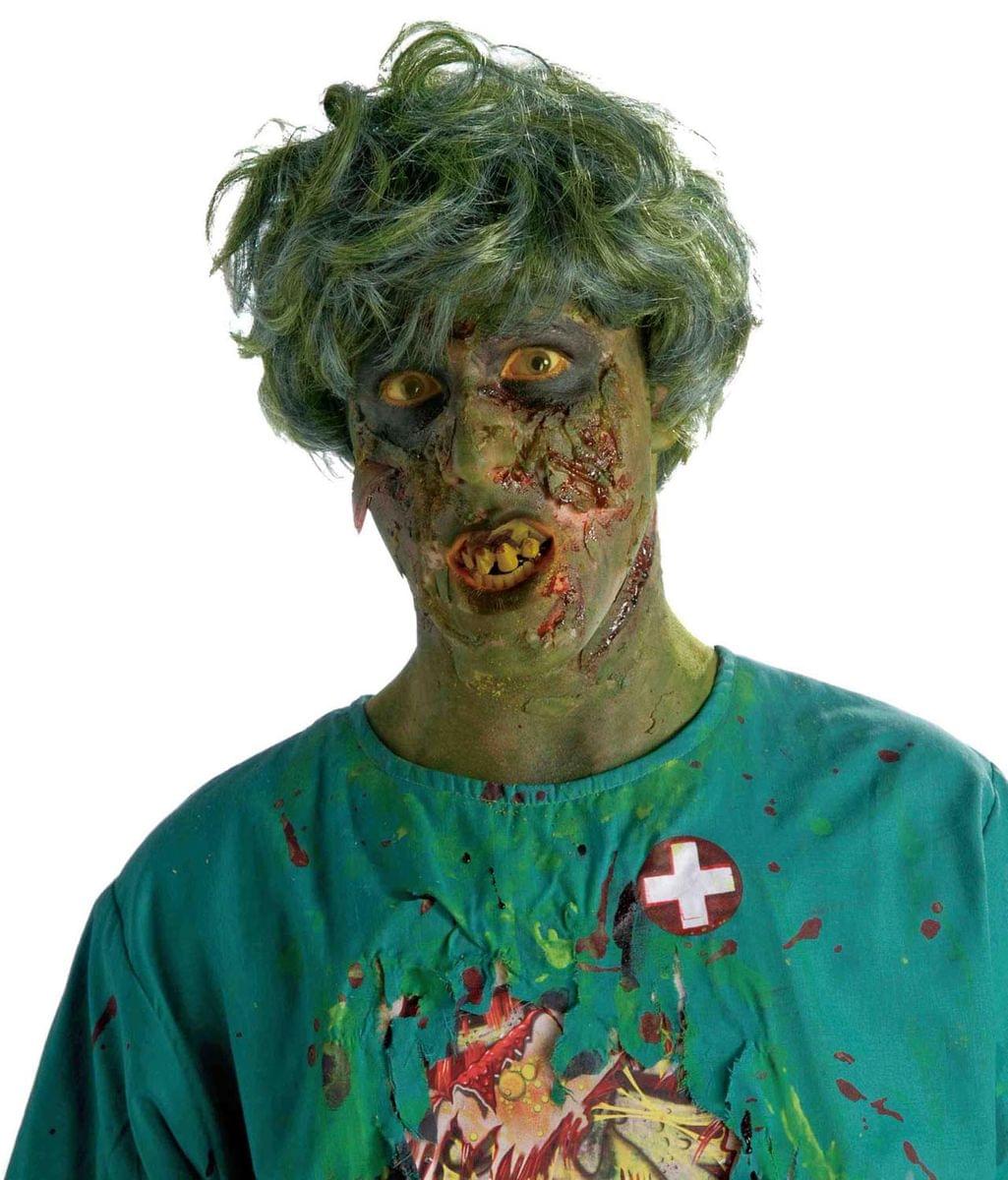 Biohazard Zombie Noxious Adult Male Costume Wig